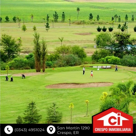 VENTA de Terrenos en el CLUB DE CAMPO de Libertador San Martín