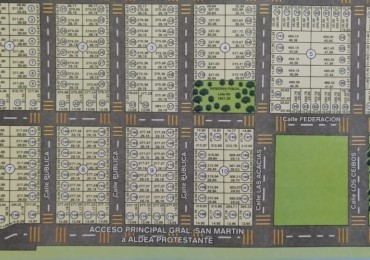 VENTA de Loteos en Aldea Protestante