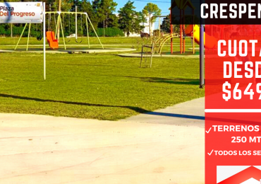 VENTA de Loteo Progreso Crespense en Crespo